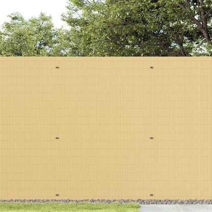 Garden Fence Double-Sided Yellow 1.8x3 m PVC