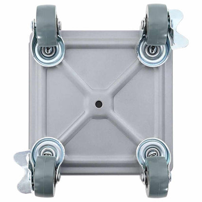 Furniture Rollers 4 pcs with Lifter 13.5x13.5x6 cm Steel 1300 kg