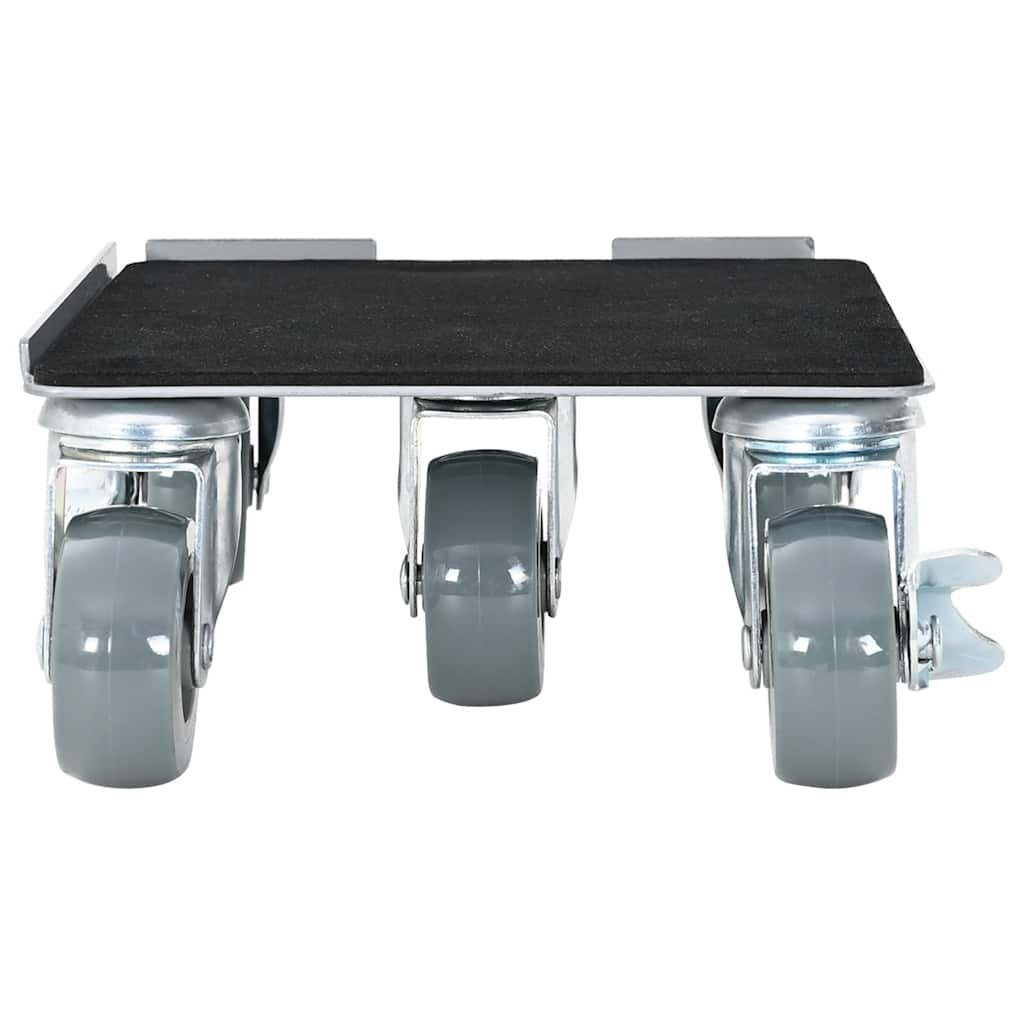 Furniture Rollers 4 pcs with Lifter 17.5x16x7.5 cm Steel 1600 kg