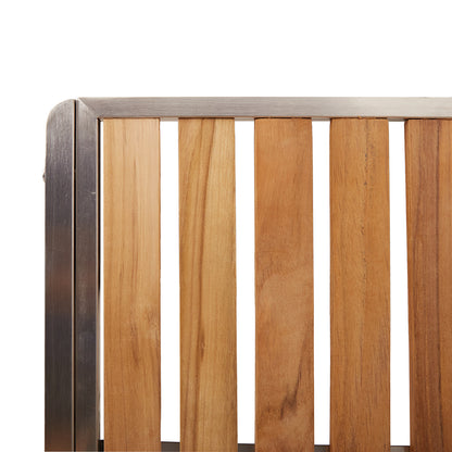 5 Piece Garden Dining Set Solid Wood Teak, vidaXL Outdoor Dining Table 180x90x75 cm Solid Wood Teak, vidaXL Stackable Garden Chairs 4 pcs Solid Wood Teak and Metal