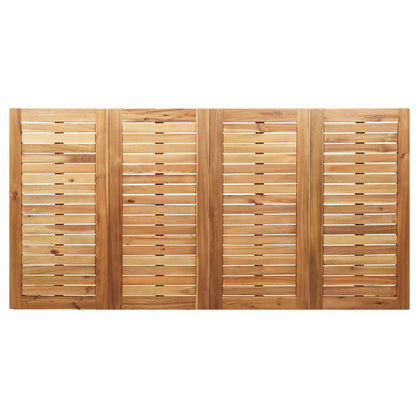 Outdoor Dining Table 180x90x75 cm Solid Wood Acacia