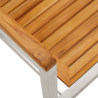 5 Piece Garden Dining Set Solid Wood Acacia, vidaXL Outdoor Dining Table 180x90x75 cm Solid Wood Acacia