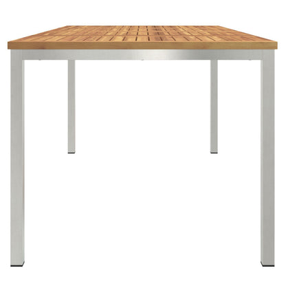Outdoor Dining Table 180x90x75 cm Solid Wood Acacia