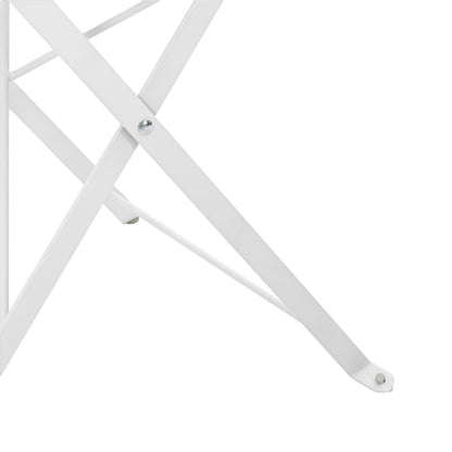 Outdoor Chairs Cool White Metal Standard Foldable Patio Chairs