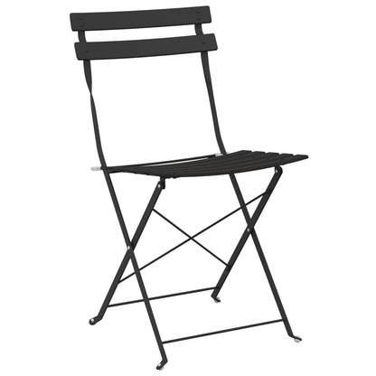 Outdoor Chairs Anthracite Metal Standard Foldable