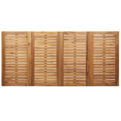 Outdoor Dining Table 200x90x74.5 cm Solid Wood Teak