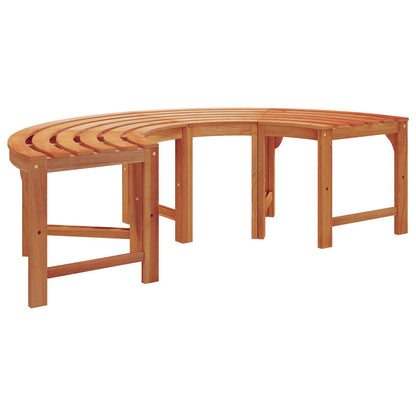 Outdoor Tree Bench 160 cm Solid Wood Eucalyptus