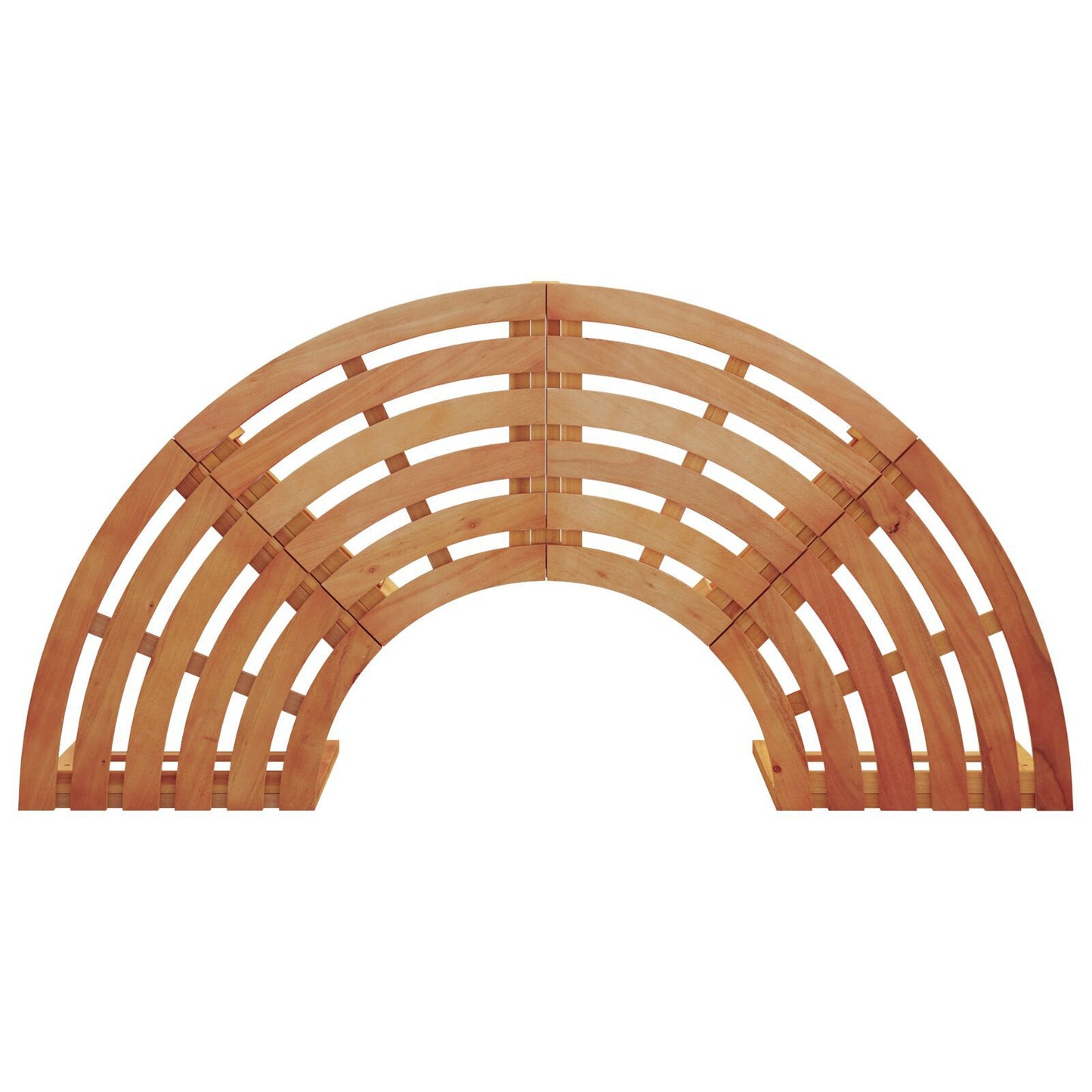 Outdoor Tree Bench 160 cm Solid Wood Eucalyptus