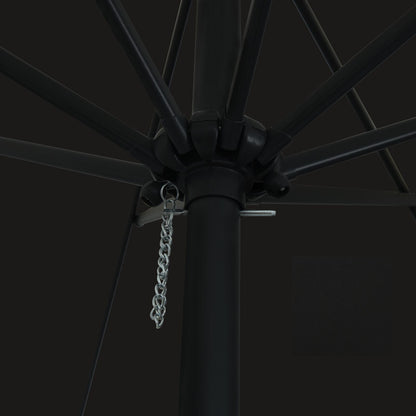 Outdoor Umbrellas & Sunshades Black Polyester fabric Large
