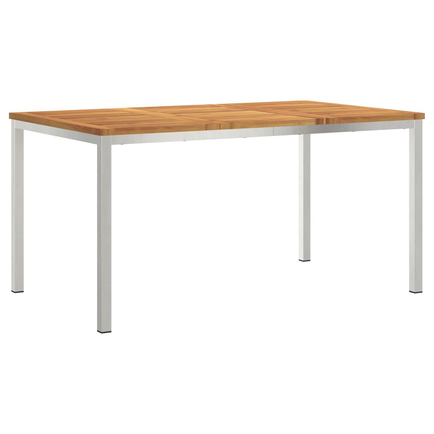 5 Piece Garden Dining Set Solid Wood Acacia, vidaXL Outdoor Dining Table 150x90x75 cm Solid Wood Acacia