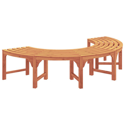 Outdoor Tree Bench 200 cm Solid Wood Eucalyptus