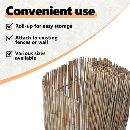 Garden Reed Fence 500x160 cm
