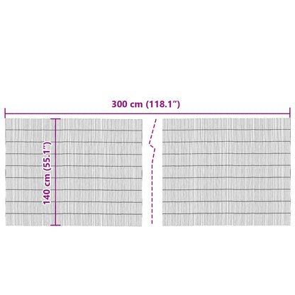 Garden Reed Fence 300x140 cm