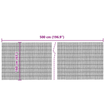 Garden Reed Fence 500x160 cm