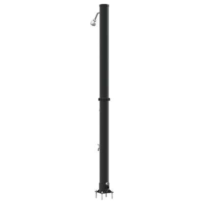 Outdoor Solar Shower with Tap 217 cm 20 L