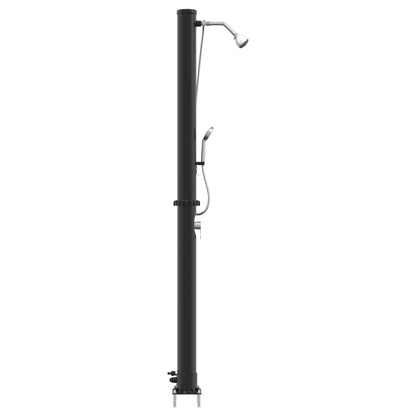 Outdoor Solar Shower with Handheld Shower Head 217 cm 20 L