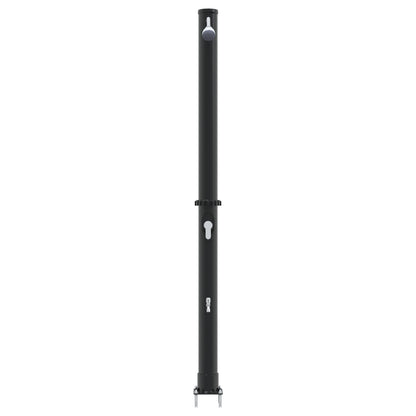 Outdoor Solar Shower with Tap 217 cm 20 L