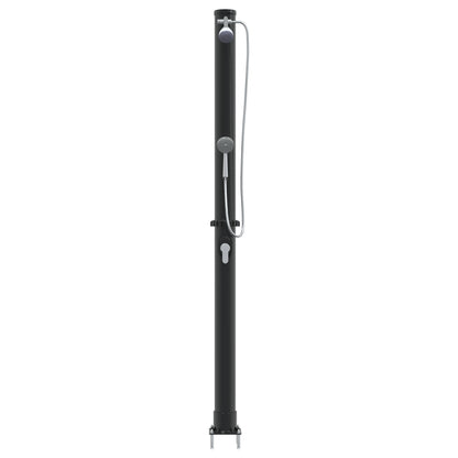 Outdoor Solar Shower with Handheld Shower Head 217 cm 20 L