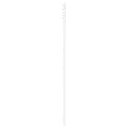 Sliding Door with Hardware Set "ORKDAL" White Solid Wood & Glass, vidaXL Interior Door with Glass "ORKDAL" White 61x198.5x4 cm