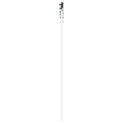 Sliding Door with Hardware Set 'ORKDAL'White Solid Wood & Glass, vidaXL Interior Door with Glass 'ORKDAL'White 73.5x198.5x4 cm