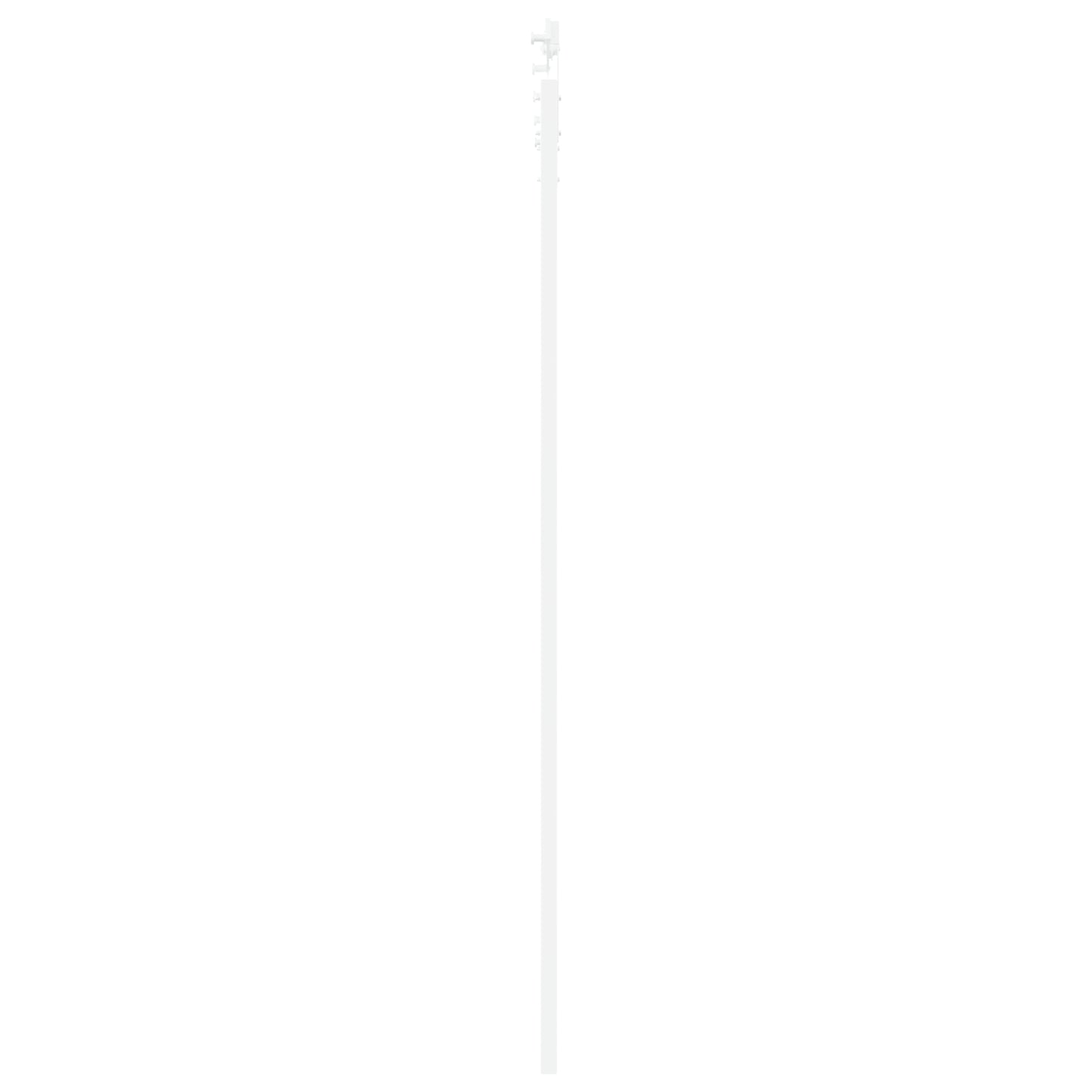 Sliding Door with Hardware Set 'ORKDAL'White Solid Wood & Glass, vidaXL Interior Door with Glass 'ORKDAL'White 93x232x4 cm