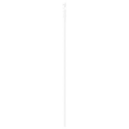 Sliding Door with Hardware Set 'ORKDAL'White Solid Wood & Glass, vidaXL Interior Door with Glass 'ORKDAL'White 93x232x4 cm