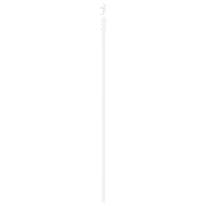 Sliding Door with Hardware Set 'ORKDAL'White Solid Wood & Glass, vidaXL Interior Door with Glass 'ORKDAL'White 83x211x4 cm
