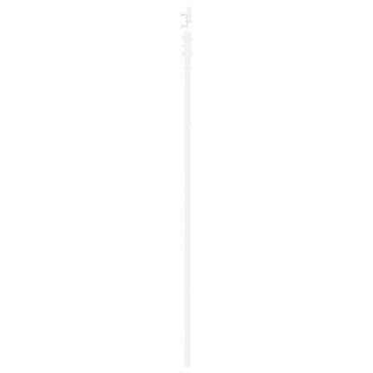 Sliding Door with Hardware Set 'ORKDAL'White Solid Wood & Glass, vidaXL Interior Door with Glass 'ORKDAL'White 83x202x4 cm