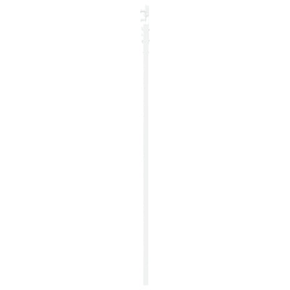 Sliding Door with Hardware Set "ORKDAL" White Solid Wood & Glass, vidaXL Interior Door with Glass "ORKDAL" White 86x198.5x4 cm