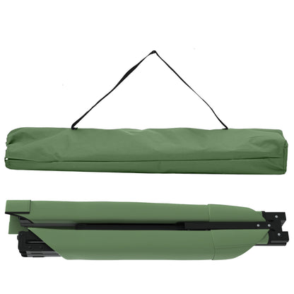 Folding Sun Beds 2 pcs with Carry Bag Amy Yellow 600D Oxford Fabric