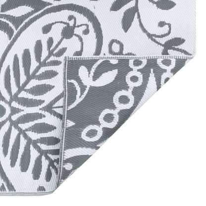 Outdoor Rug ARAKIL Light grey Polyester 300 x 400 cm Outdoor Rug