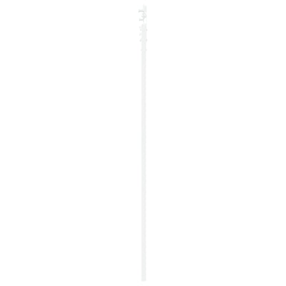 Sliding Door with Hardware Set "ORKDAL" White Solid Wood & Glass, vidaXL Interior Door with Glass "ORKDAL" White 73.5x211x4 cm