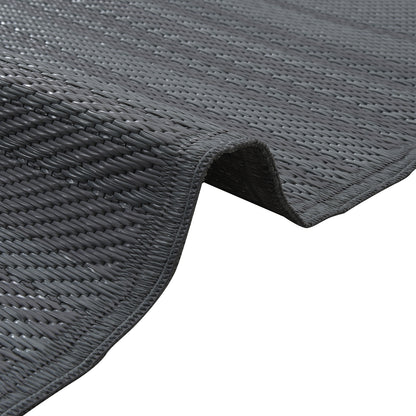 Outdoor Rug ARAKIL Grey Polyester 300 x 400 cm Outdoor Rug