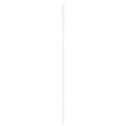 Sliding Door with Hardware Set 'ORKDAL'White Solid Wood & Glass, vidaXL Interior Door with Glass 'ORKDAL'White 78x211x4 cm