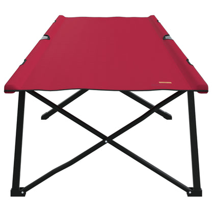 Folding Sun Beds with Carry Bags 2 pcs Red 600D Oxford Fabric