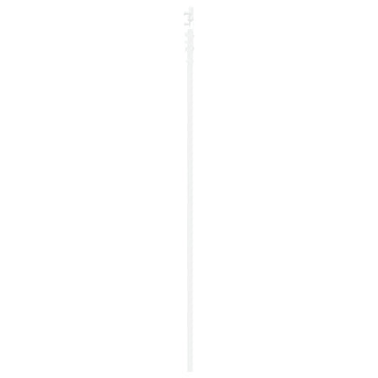 Sliding Door with Hardware Set 'ORKDAL'White Solid Wood & Glass, vidaXL Interior Door with Glass 'ORKDAL'White 78x232x4 cm