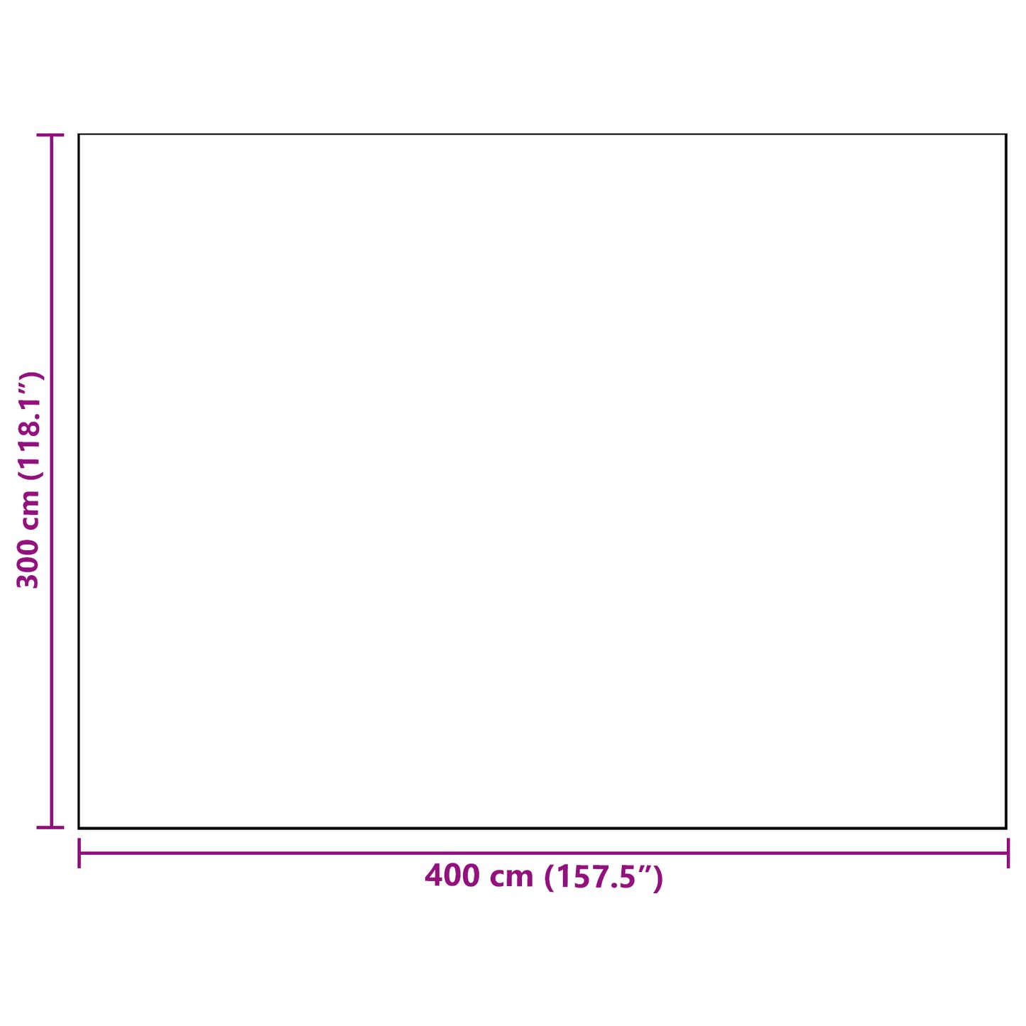 Outdoor Blanket ARAKIL Baby blue Polyester 300 x 400 cm Foldable