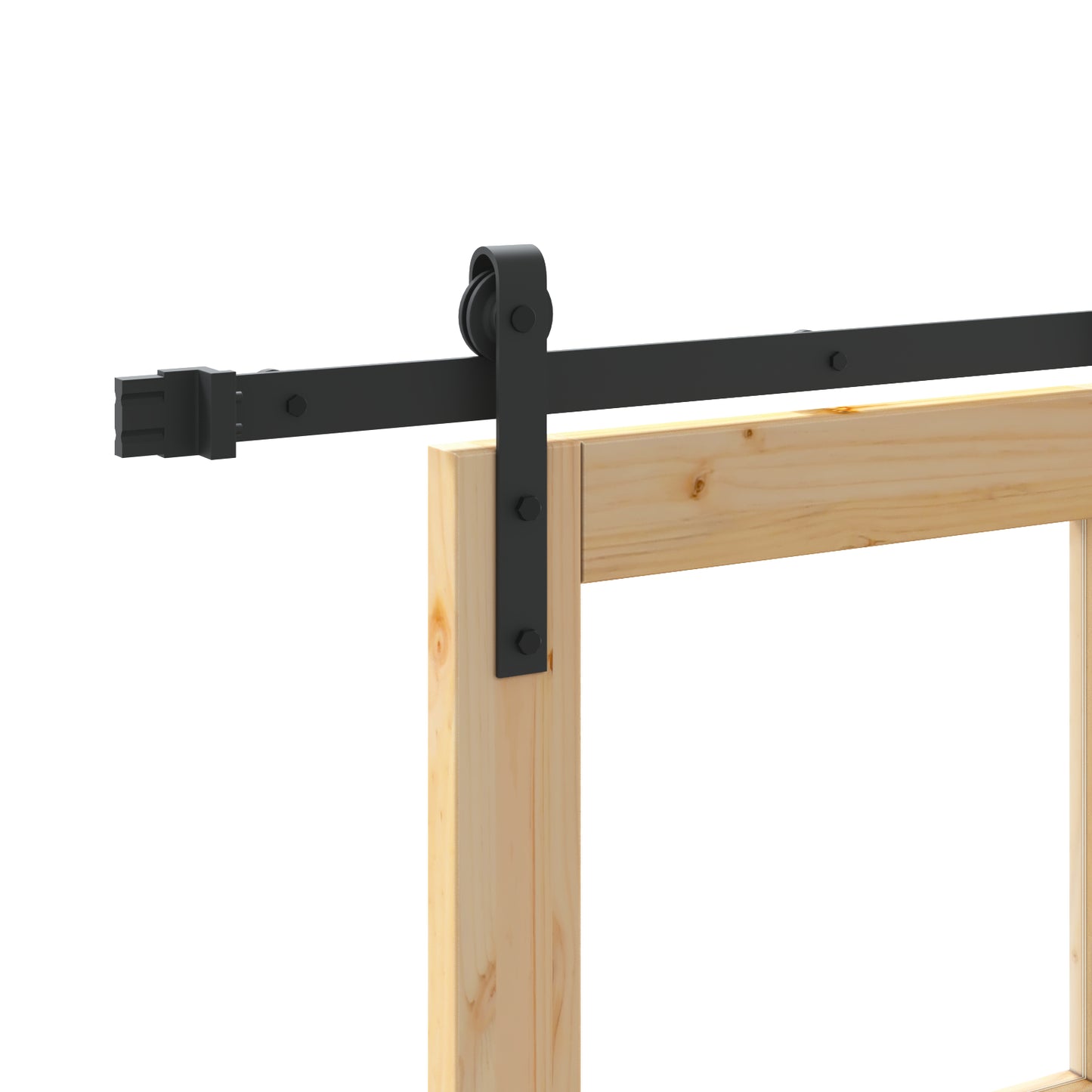 Sliding Door with Hardware Set 'ORKDAL'Solid Wood & Glass, vidaXL Interior Door with Glass 'ORKDAL'83x232x4 cm Solid Wood Pine