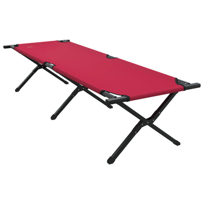 Folding Sun Beds 2 pcs with Carry Bag Red 600D Oxford Fabric