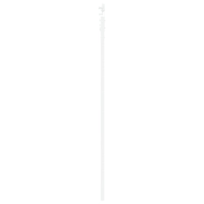 Sliding Door with Hardware Set "ORKDAL" White Solid Wood & Glass, vidaXL Interior Door with Glass "ORKDAL" White 93x202x4 cm