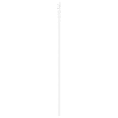 Sliding Door with Hardware Set 'ORKDAL'White Solid Wood & Glass, vidaXL Interior Door with Glass 'ORKDAL'White 73.5x198.5x4 cm