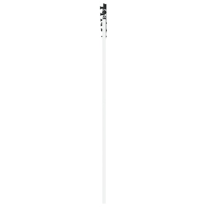 Sliding Door with Hardware Set "ORKDAL" White Solid Wood & Glass, vidaXL Interior Door with Glass "ORKDAL" White 61 x 198.5 x 4 cm