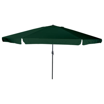 Garden Parasol ø395x245 cm Green